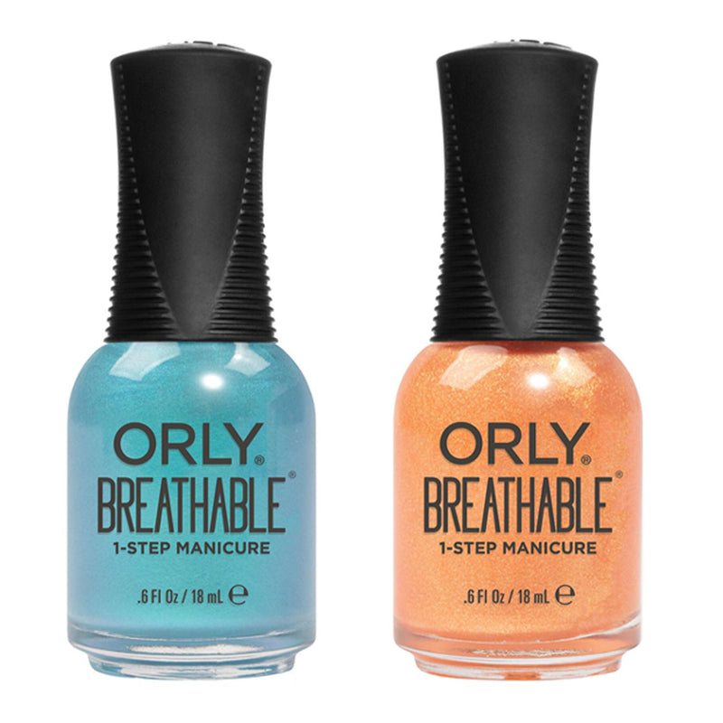 Orly Nail Lacquer Breathable - Surf's You Right & Citrus Got Real - Nail Lacquer - Nail Polish at Beyond Polish