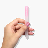 Londontown - Pink Glass Nail File - Manicure & Pedicure Tools - Nail Polish at Beyond Polish