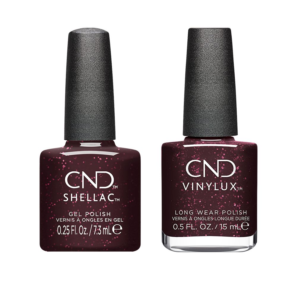 CND - Shellac & Vinylux Combo - Poison Plum - Gel & Lacquer Polish - Nail Polish at Beyond Polish