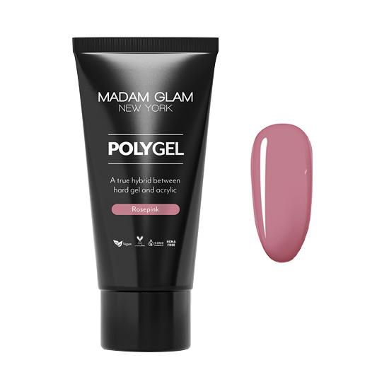 Madam Glam Polygel - Rosepink 1 fl oz - Nail Extensions - Nail Polish at Beyond Polish