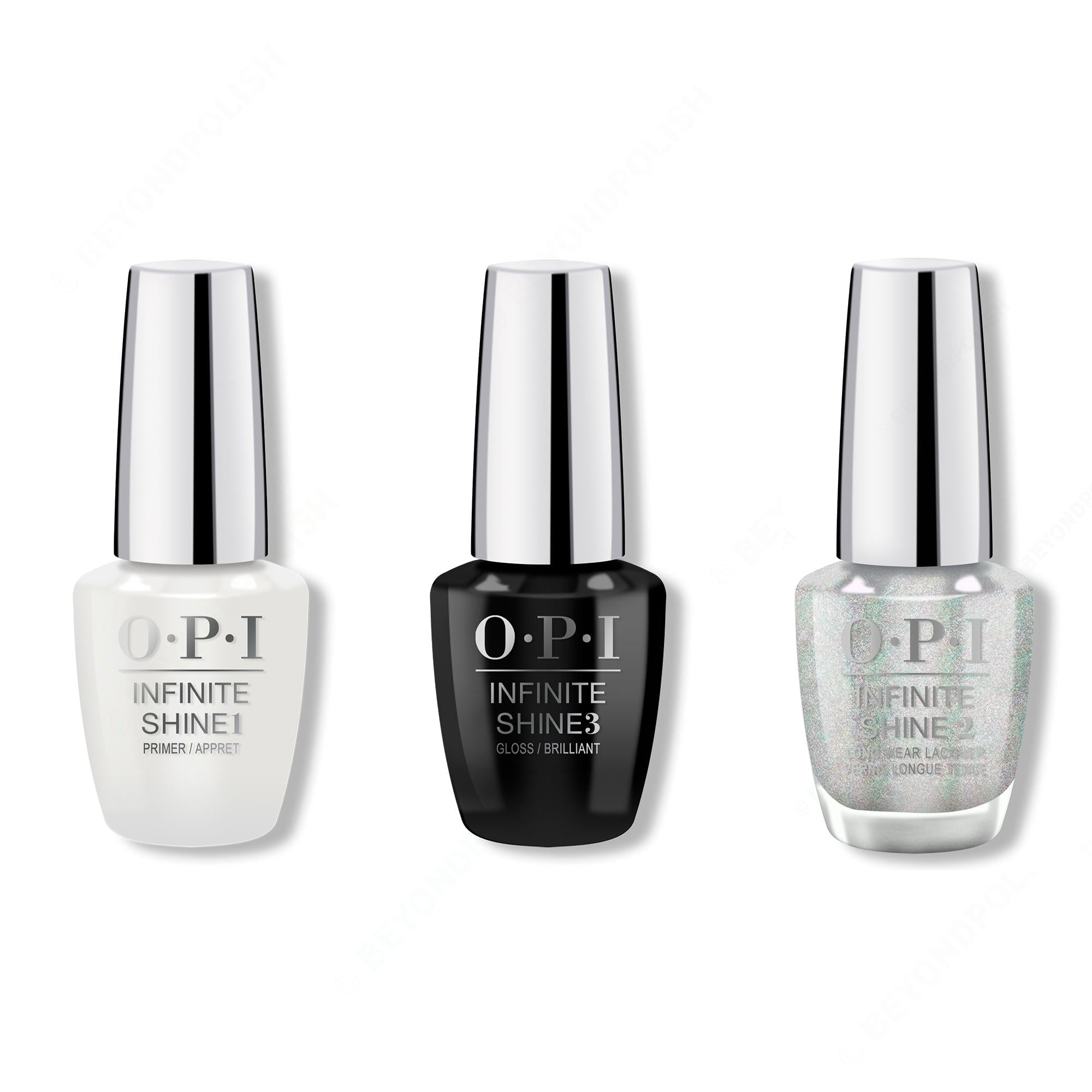 OPI - Infinite Shine Combo - Base, Top & I Cancer-tainly Shine - Nail Lacquer - Nail Polish at Beyond Polish