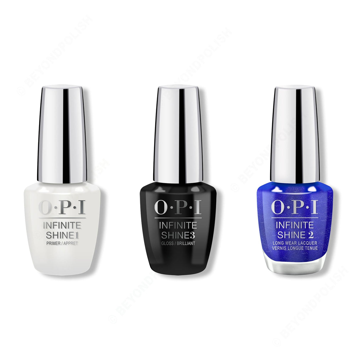 OPI - Infinite Shine Combo - Base, Top & Scorpio Seduction - Nail Lacquer - Nail Polish at Beyond Polish