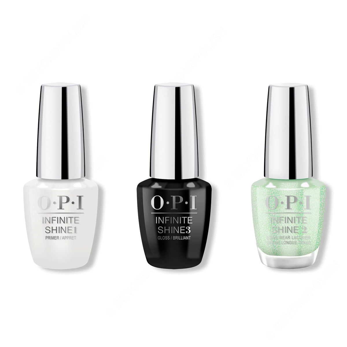 OPI - Infinite Shine Combo - Base, Top & Taurus-t Me - Nail Lacquer - Nail Polish at Beyond Polish