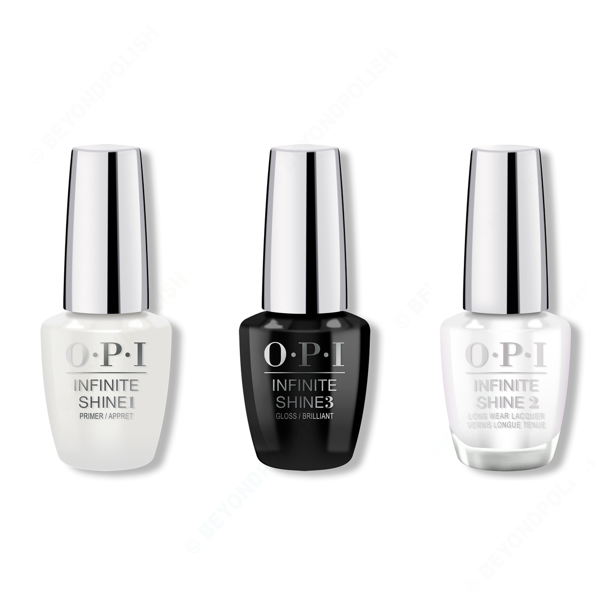 OPI - Infinite Shine Combo - Base, Top & Chill 'Em With Kindness - Nail Lacquer - Nail Polish at Beyond Polish