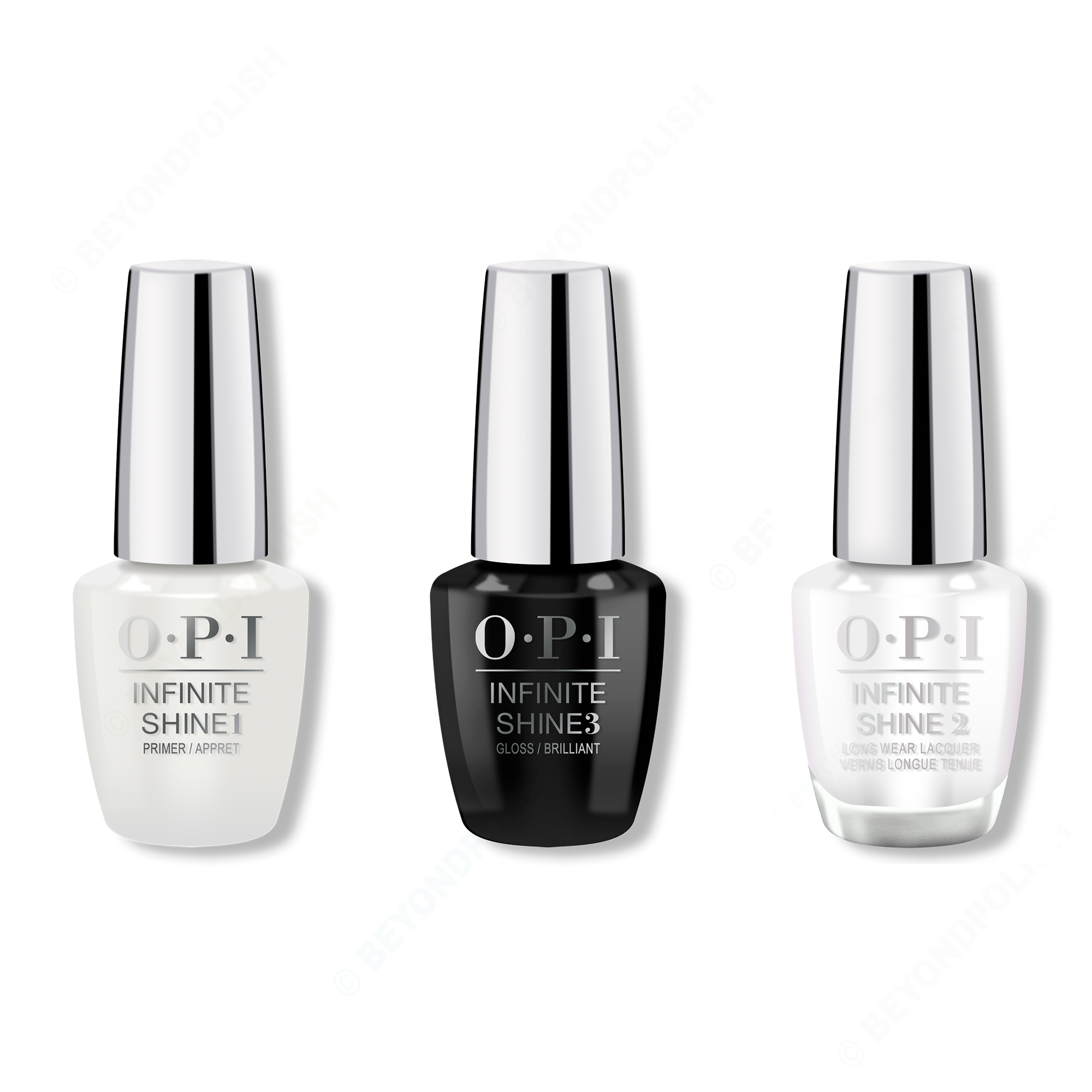 OPI - Infinite Shine Combo - Base, Top & Chill 'Em With Kindness - Nail Lacquer - Nail Polish at Beyond Polish