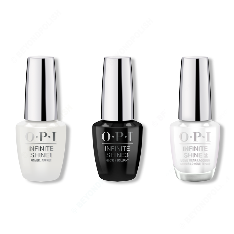 OPI - Infinite Shine Combo - Base, Top & Chill 'Em With Kindness - Nail Lacquer - Nail Polish at Beyond Polish
