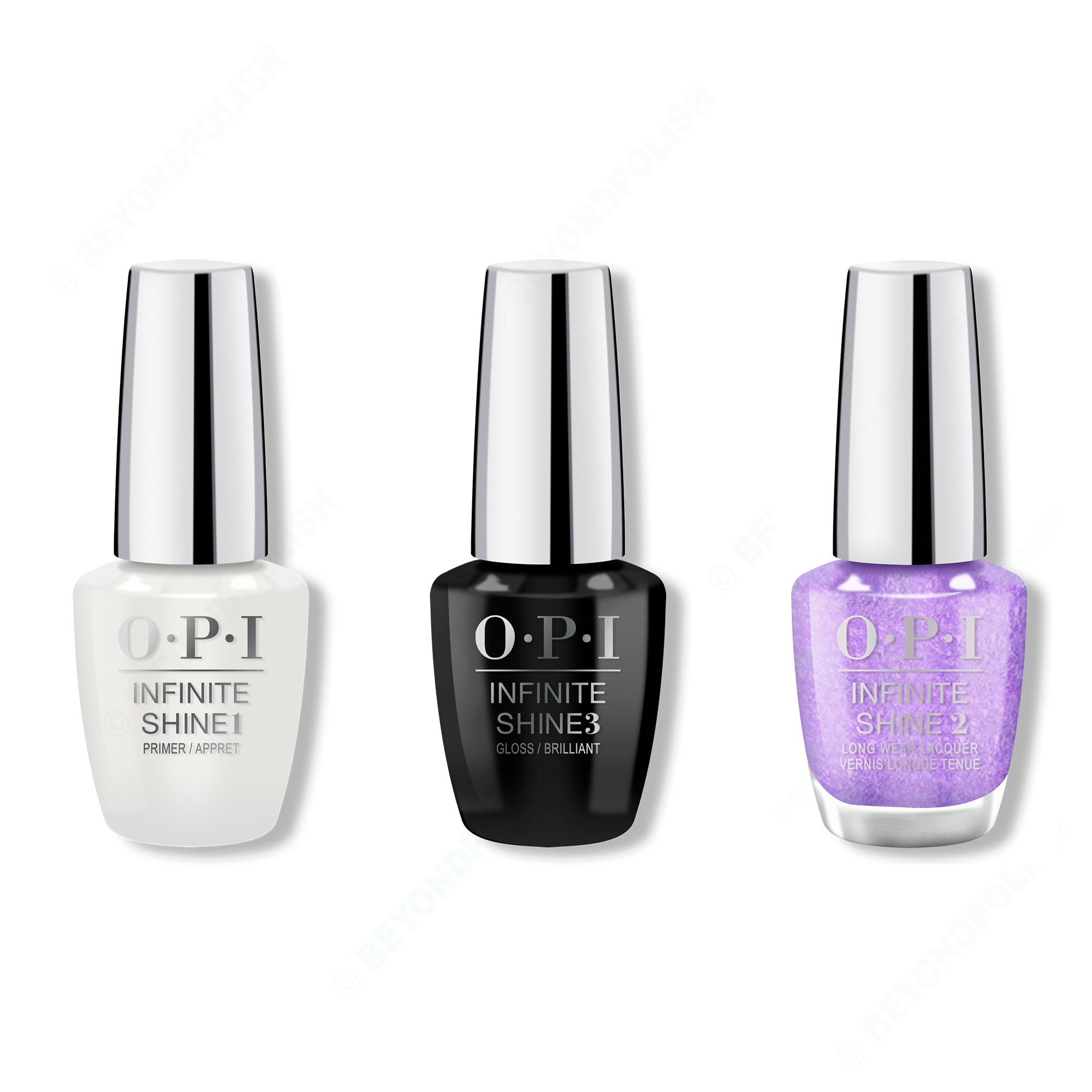 OPI - Infinite Shine Combo - Base, Top & Shaking My Sugarplums - Nail Lacquer - Nail Polish at Beyond Polish