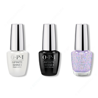 OPI - Infinite Shine Combo - Base, Top & Put On Something Ice - Nail Lacquer - Nail Polish at Beyond Polish