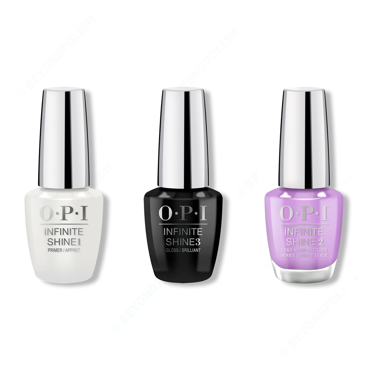 OPI - Infinite Shine Combo - Base, Top & Sickeningly Sweet - Nail Lacquer - Nail Polish at Beyond Polish