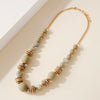 Chunky Wood Stone Bead Necklace - Necklaces - Nail Polish at Beyond Polish
