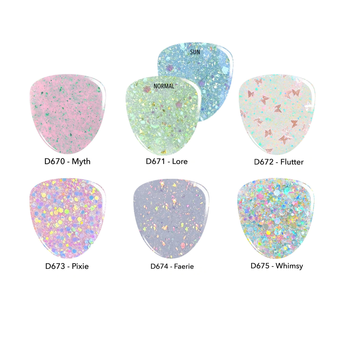 Revel Nail - Lacquer Fairy Dust Collection - Nail Lacquer - Nail Polish at Beyond Polish