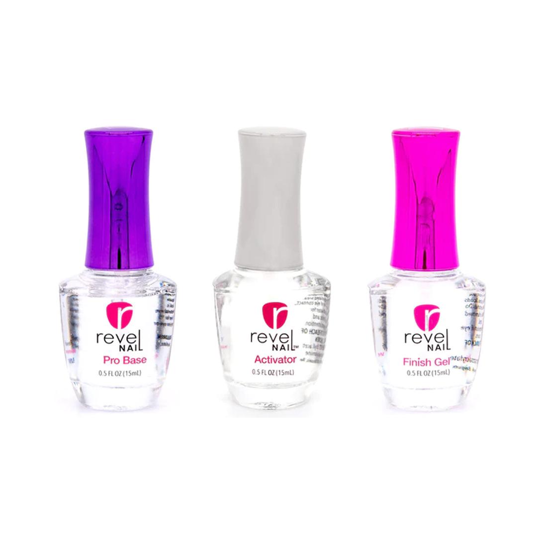 Revel Nail - Dip Powder Liquid Essentials - #RN-DPLE - Kit - Nail Polish at Beyond Polish