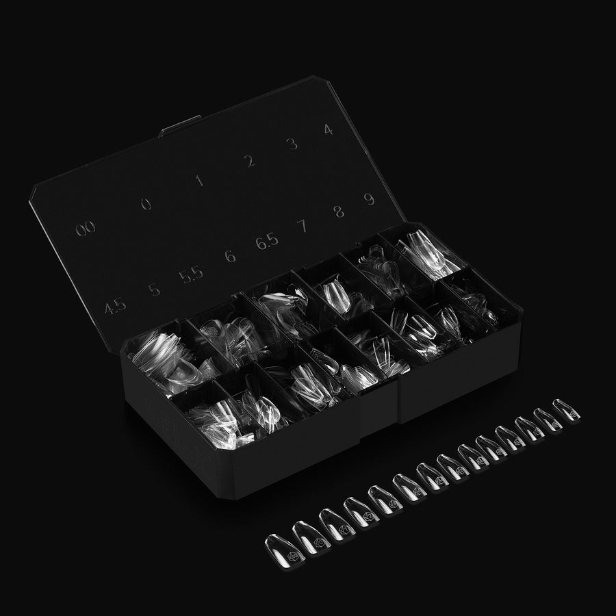 apres - Gel-X Tips 2.0 - Sculpted Coffin Medium (600 pcs) - Nail Extensions - Nail Polish at Beyond Polish