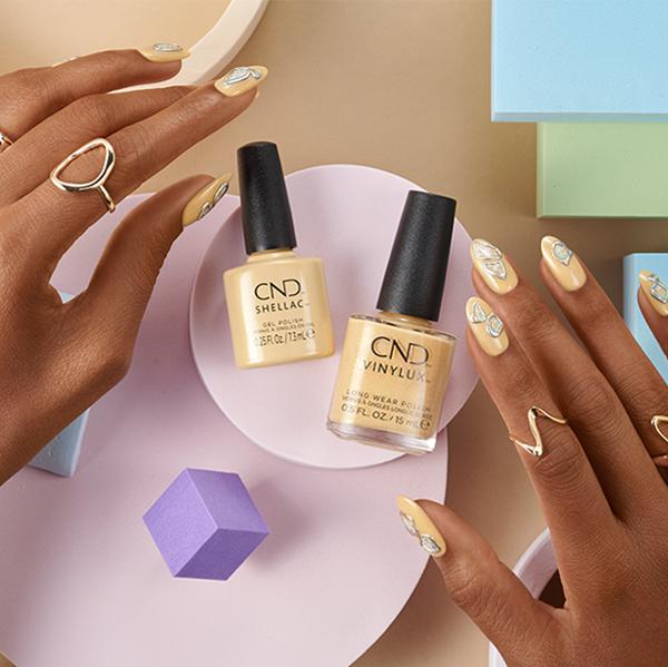 CND - Shellac & Vinylux Combo - Seeing Citrine - Gel & Lacquer Polish - Nail Polish at Beyond Polish