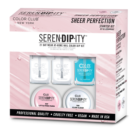 Color Club - Serendipity Dip Starter Kit - Sheer Perfection - Dipping Powder - Nail Polish at Beyond Polish