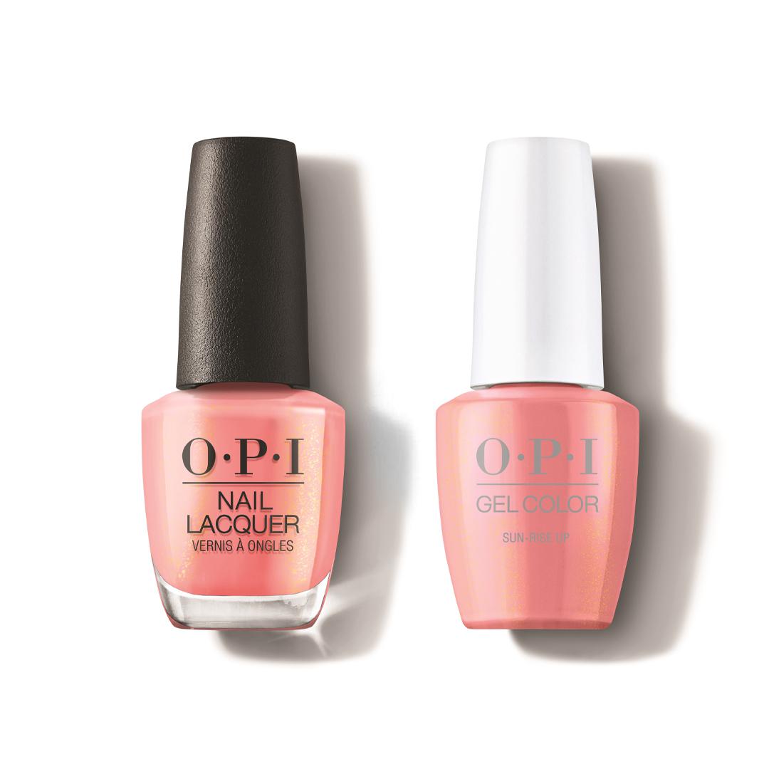 OPI - Gel & Lacquer Combo - Sun-rise Up - Gel & Lacquer Polish - Nail Polish at Beyond Polish