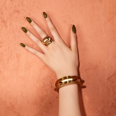 CND - Shellac & Vinylux Combo - Olive Grove - Gel & Lacquer Polish - Nail Polish at Beyond Polish