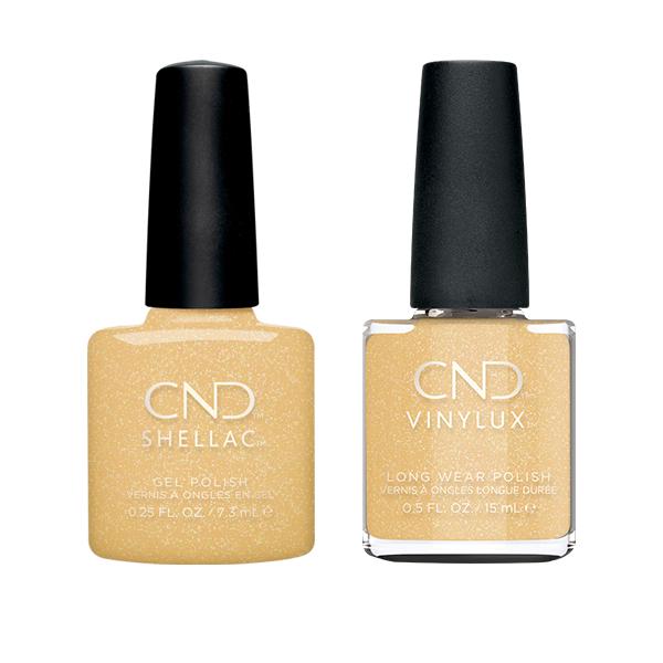 CND - Shellac & Vinylux Combo - Seeing Citrine - Gel & Lacquer Polish - Nail Polish at Beyond Polish