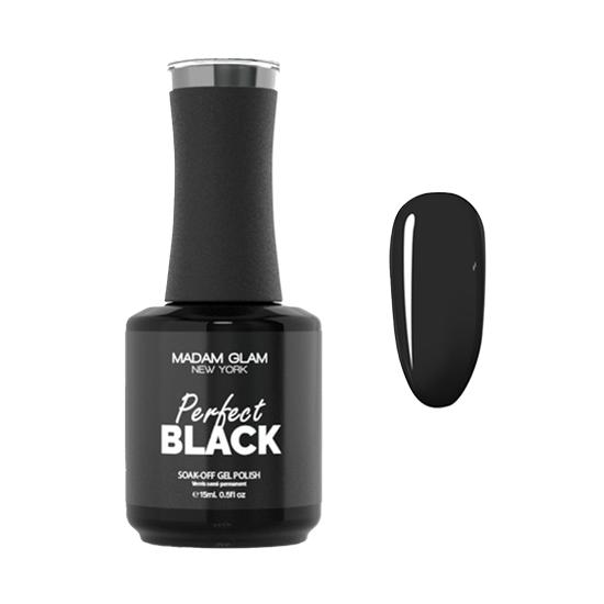 Madam Glam - Gel Polish - Perfect Black - Gel Polish - Nail Polish at Beyond Polish
