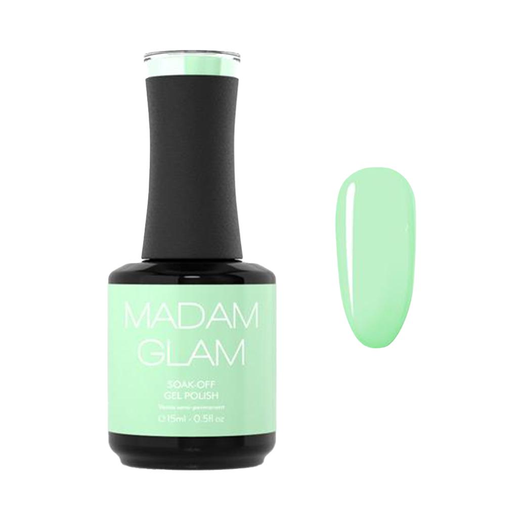 Madam Glam - Gel Polish - Dusty Pastel Green - Gel Polish - Nail Polish at Beyond Polish