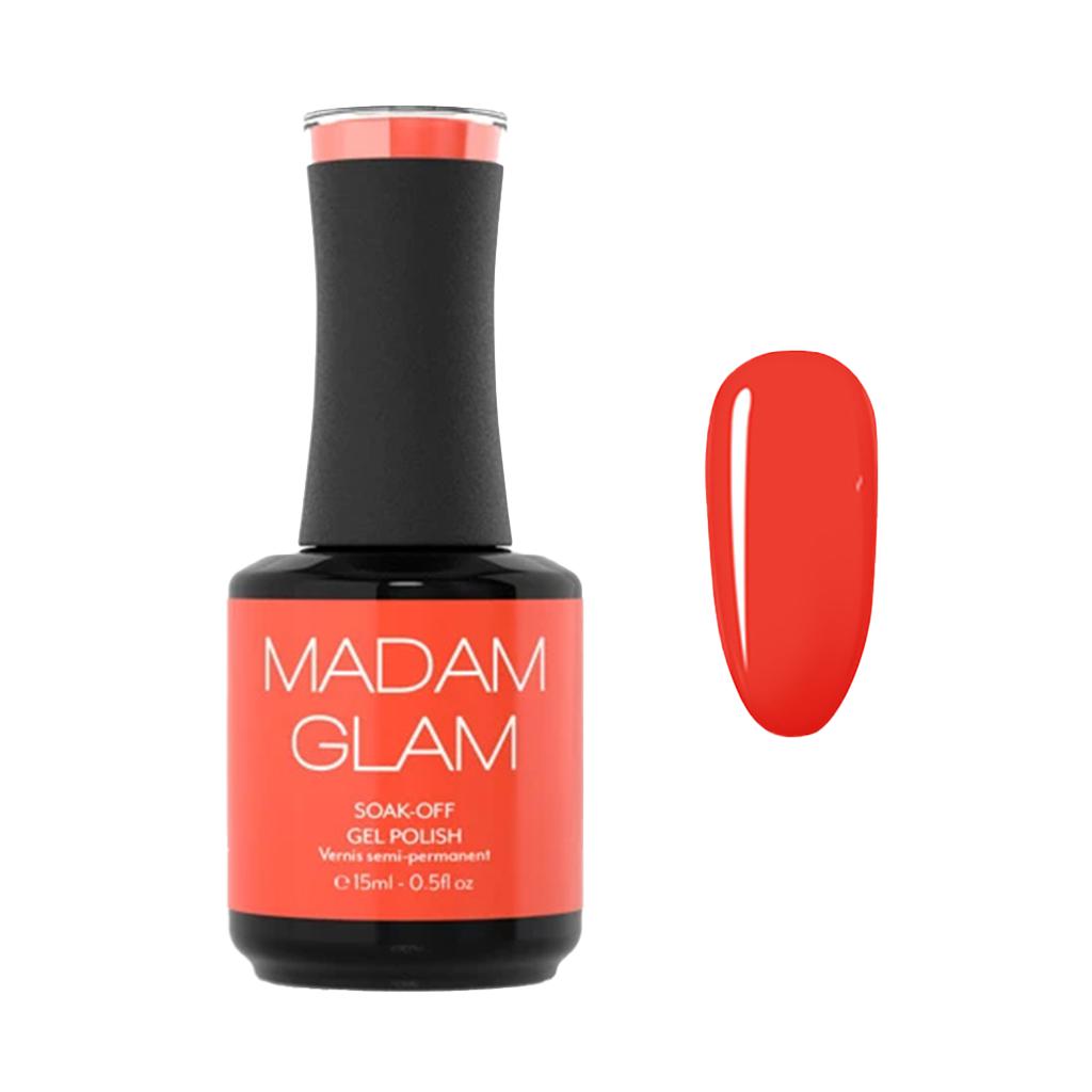 Madam Glam - Gel Polish - Blood Orange - Gel Polish - Nail Polish at Beyond Polish