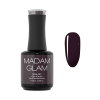 Madam Glam - Deep Dark Purple - Gel Polish - Nail Polish at Beyond Polish