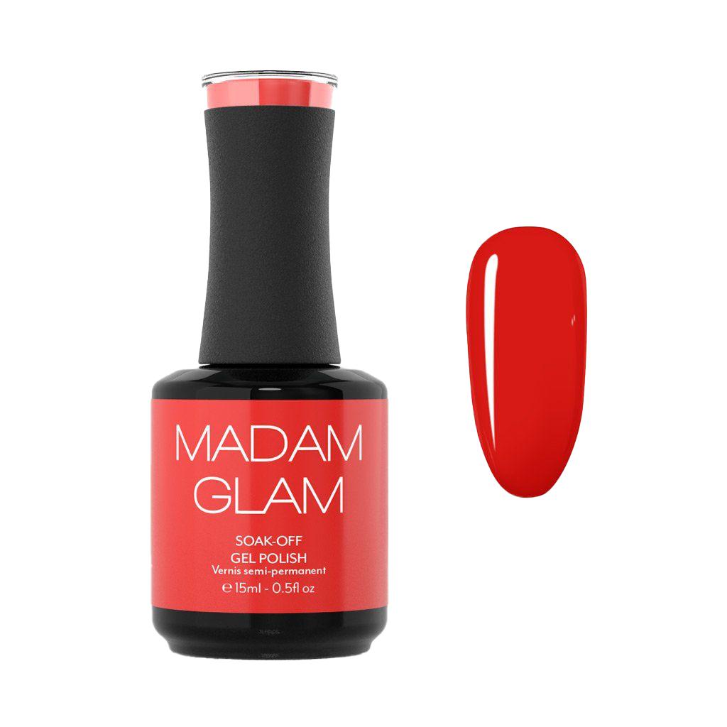 Madam Glam - Gel Polish - True Fire Brick Red - Gel Polish - Nail Polish at Beyond Polish