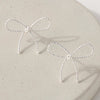 Ribbon Bow Stud Earrings - Earrings - Nail Polish at Beyond Polish