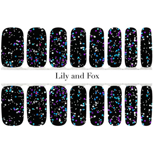 Lily And Fox - Nail Wrap - Starlight Disco - Nail Wrap - Nail Polish at Beyond Polish