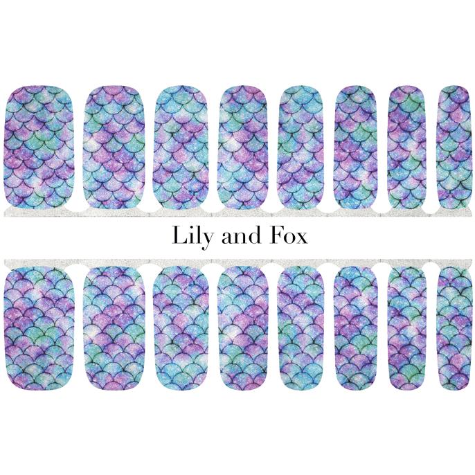 Lily and Fox - Nail Wrap - Mer-Maid For This - Nail Wrap - Nail Polish at Beyond Polish
