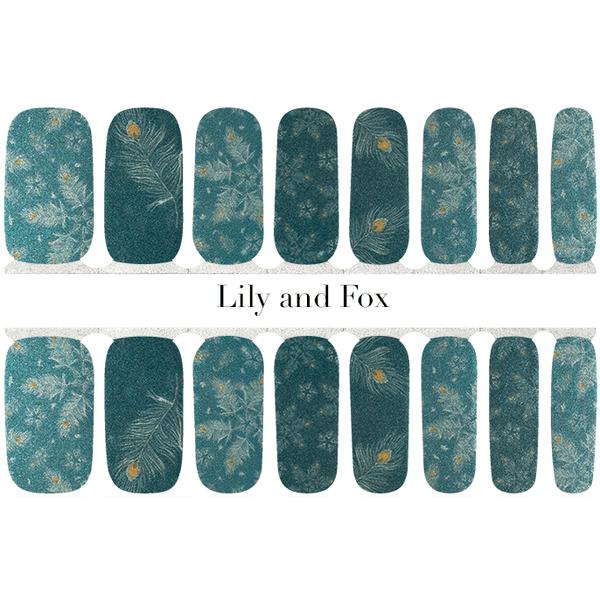 Lily And Fox - Nail Wrap - Feather Waltz - Nail Wrap - Nail Polish at Beyond Polish
