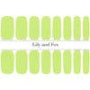 Lily and Fox - Nail Wrap - Apple Martini (Translucent) - Nail Wrap - Nail Polish at Beyond Polish