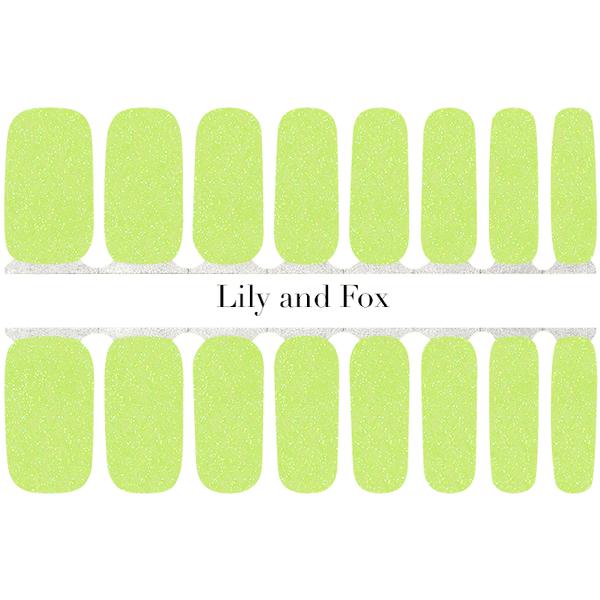 Lily and Fox - Nail Wrap - Apple Martini (Translucent) - Nail Wrap - Nail Polish at Beyond Polish
