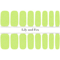 Lily and Fox - Nail Wrap - Apple Martini (Translucent) - Nail Wrap - Nail Polish at Beyond Polish