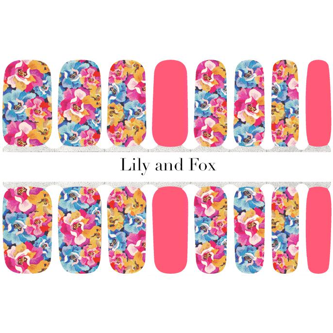 Lily And Fox - Nail Wrap - Painted Spring - Nail Wrap - Nail Polish at Beyond Polish