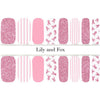 Lily And Fox - Nail Wrap - Pink Warrior - Nail Wrap - Nail Polish at Beyond Polish