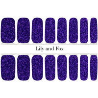 Lily And Fox - Nail Wrap - Purple Rain - Nail Wrap - Nail Polish at Beyond Polish