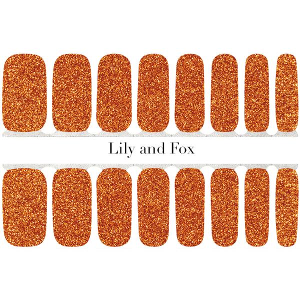 Lily and Fox - Nail Wrap - Burn, Baby Burn - Nail Wrap - Nail Polish at Beyond Polish