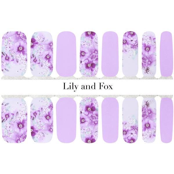 Lily And Fox - Nail Wrap - Lilac Fantasy - Nail Wrap - Nail Polish at Beyond Polish
