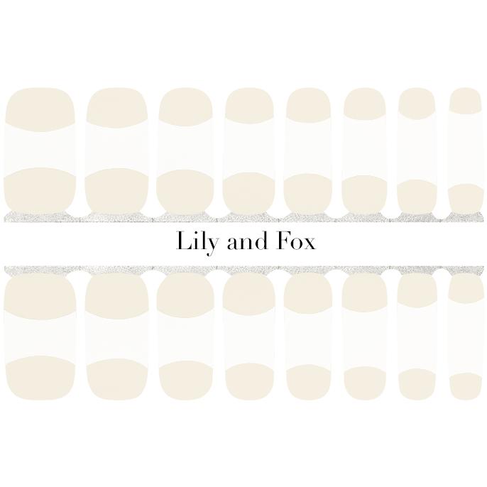 Lily And Fox - Nail Wrap - Mon Amour (French Tips) - Nail Wrap - Nail Polish at Beyond Polish