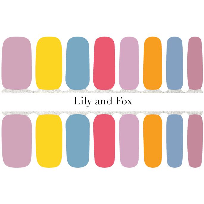 Lily and Fox - Nail Wrap - Tutti Frutti - Nail Wrap - Nail Polish at Beyond Polish