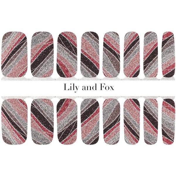 Lily And Fox - Nail Wrap - Neapolitan Delight - Nail Wrap - Nail Polish at Beyond Polish