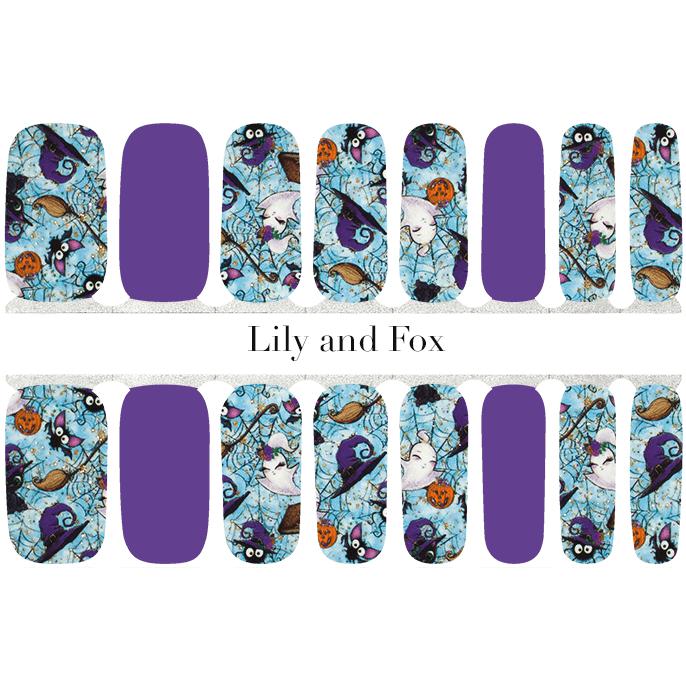 Lily And Fox - Nail Wrap - Gorgeous Ghouls - Nail Wrap - Nail Polish at Beyond Polish