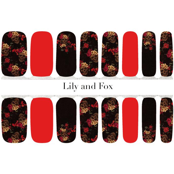 Lily And Fox - Nail Wrap - La Catrina - Nail Wrap - Nail Polish at Beyond Polish