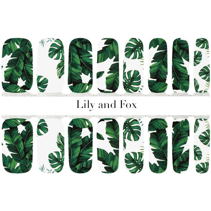 Lily And Fox - Nail Wrap - Shake Your Palm-Palms - Nail Wrap - Nail Polish at Beyond Polish