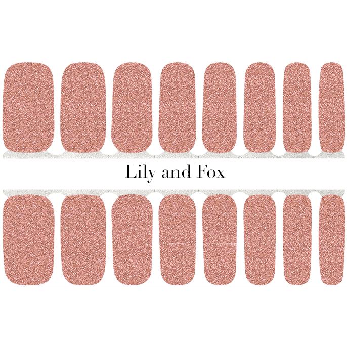 Lily And Fox - Nail Wrap - Golden Sands - Nail Wrap - Nail Polish at Beyond Polish