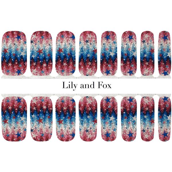 Lily And Fox - Nail Wrap - Baby, You're A Firework - Nail Wrap - Nail Polish at Beyond Polish