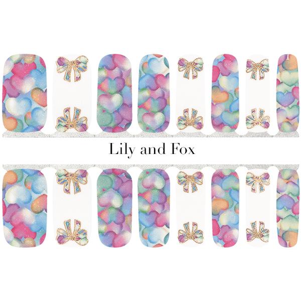 Lily and Fox - Nail Wrap - Make My Heart Flutter - Nail Wrap - Nail Polish at Beyond Polish