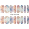 Lily And Fox - Nail Wrap - Watercolor Nebula - Nail Wrap - Nail Polish at Beyond Polish