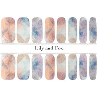 Lily And Fox - Nail Wrap - Watercolor Nebula - Nail Wrap - Nail Polish at Beyond Polish